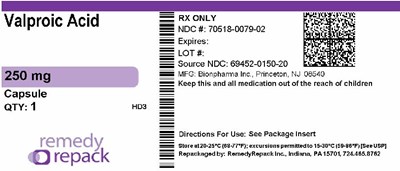Mm3 (Valproic Acid  250mg 70518 0079 02)